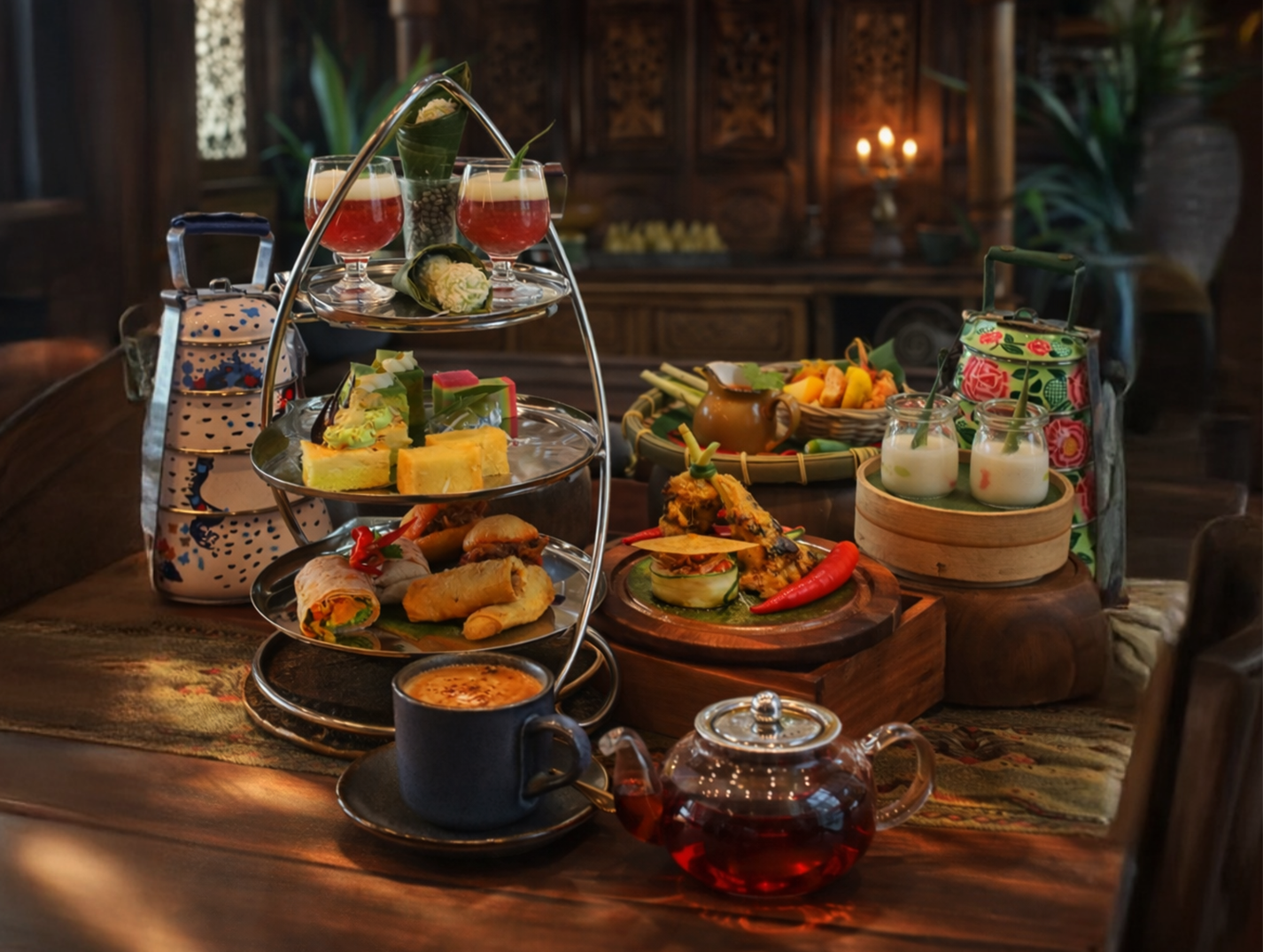 Layers of Malaya Afternoon Tea